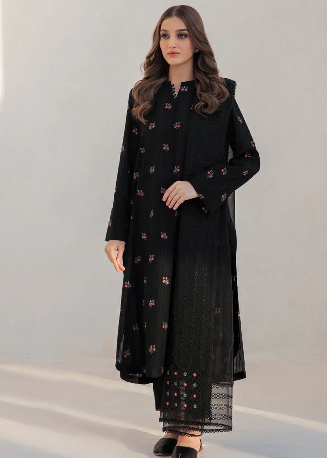 Jazmin | Embroidered Cutpana Lawn - USE-9001