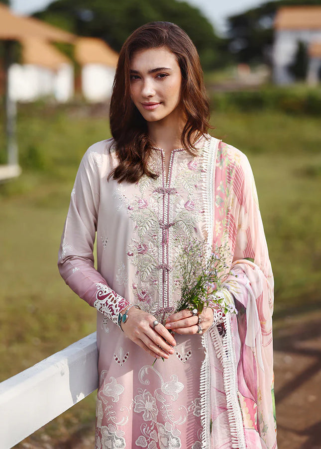 Mushq | Solace Ombre Chikankari - Dew Drift