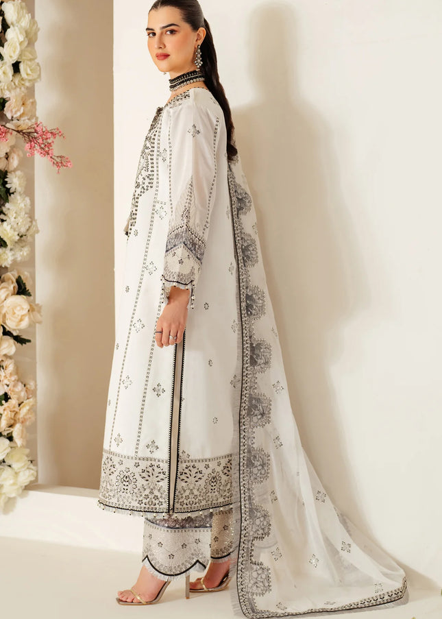 Alizeh | Luxury Raw Silk - Dove