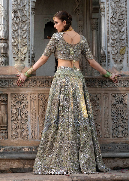 Net Hand Embroidered E-313