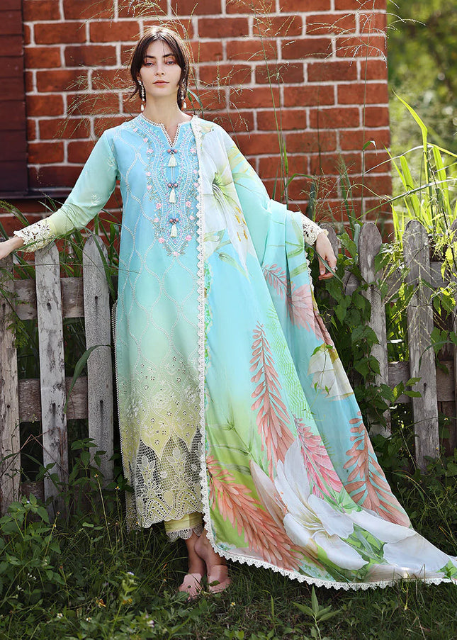 Mushq | Solace Ombre Chikankari - Ethereal Pause