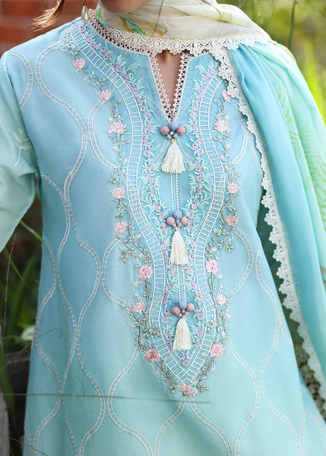 Mushq | Solace Ombre Chikankari - Ethereal Pause