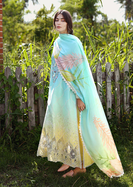 Mushq | Solace Ombre Chikankari - Ethereal Pause