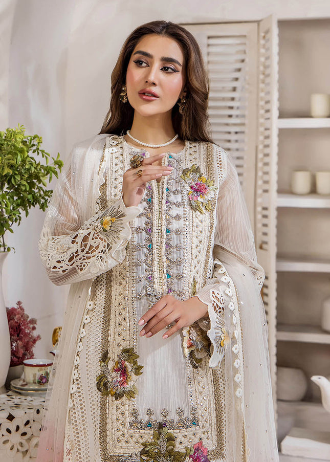 Cotton Chikan Handmade F-164