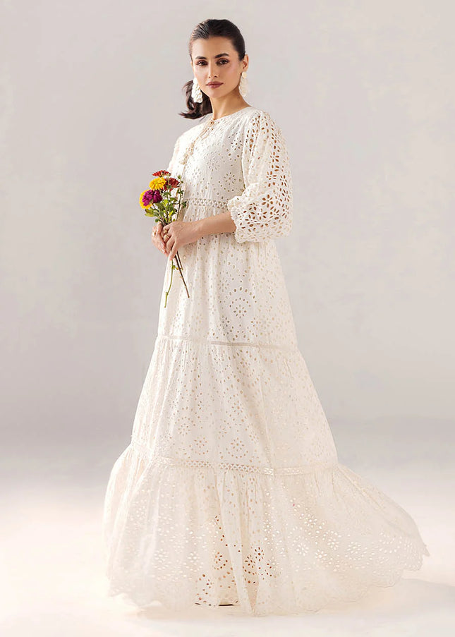 Cotton Chikan Hand Embroidered F-190