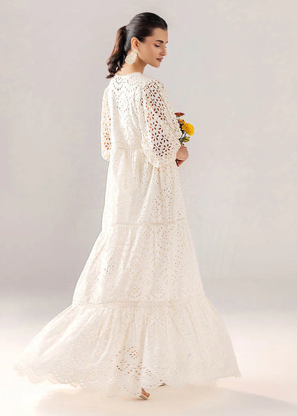 Cotton Chikan Hand Embroidered F-190
