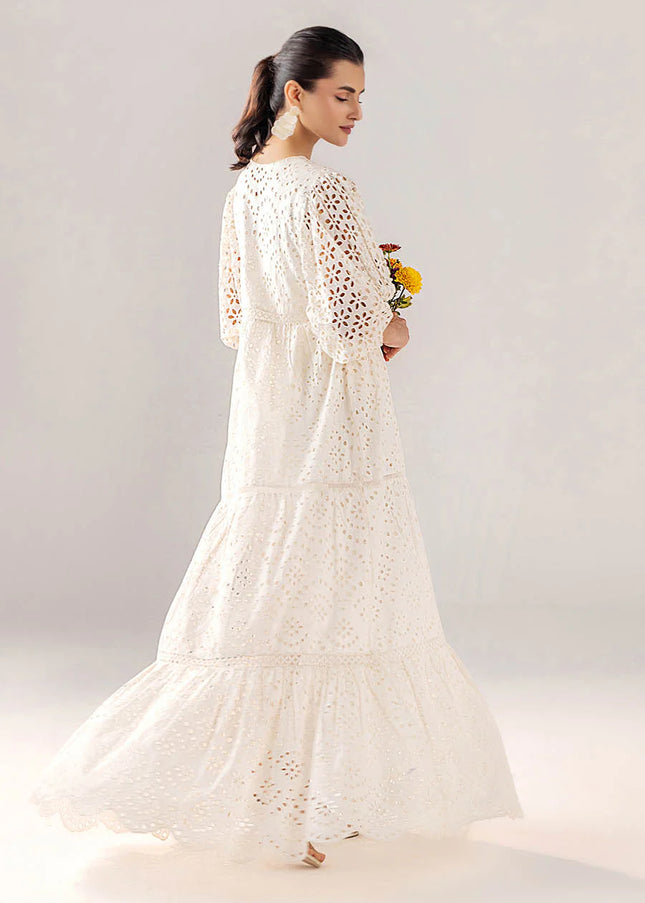 Cotton Chikan Hand Embroidered F-190