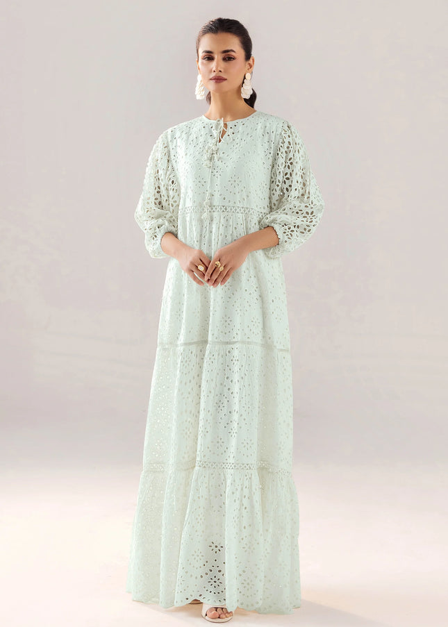 Cotton Chikan Hand Embroidered F-190