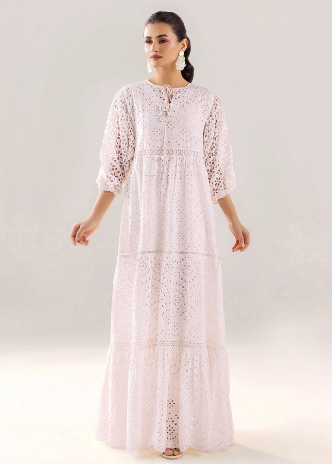 Cotton Chikan Hand Embroidered F-190