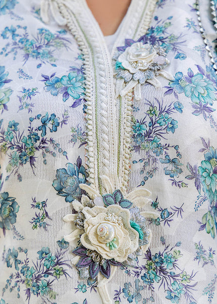 Brochette Hand Embroidered F-194