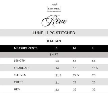 Faiza Faisal |  Reve - Lune