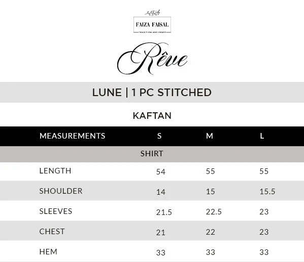 Faiza Faisal |  Reve - Lune
