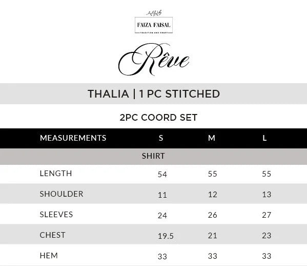 Faiza Faisal |  Reve - Thalia