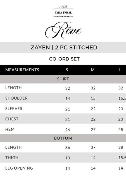 Faiza Faisal |  Reve - Zayen