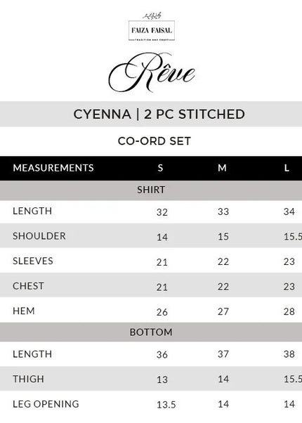 Faiza Faisal |  Reve - Cyenna