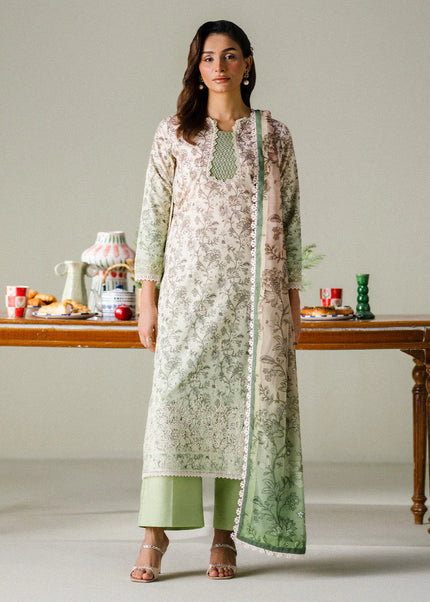 Faiza Faisal | Fnf Prints - Sage Whisper
