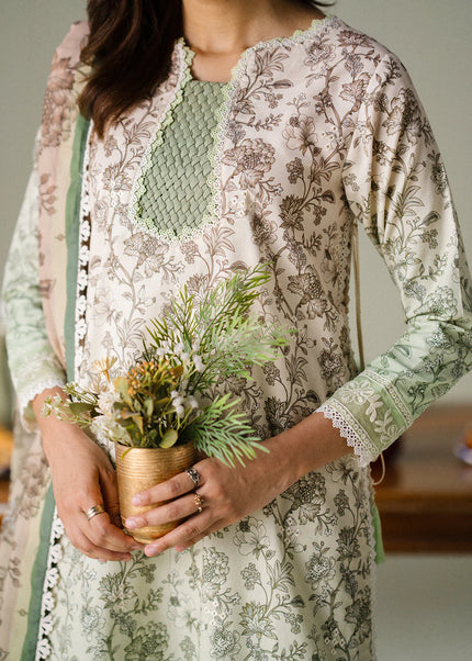 Faiza Faisal | Fnf Prints - Sage Whisper