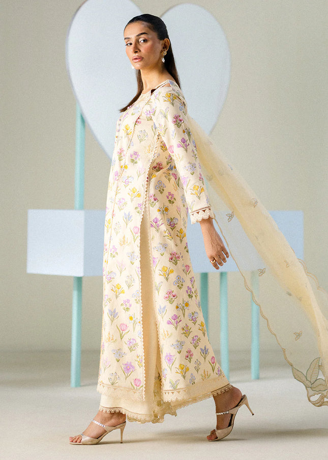 Faiza Faisal | Fnf Prints - Buttercup Bloom