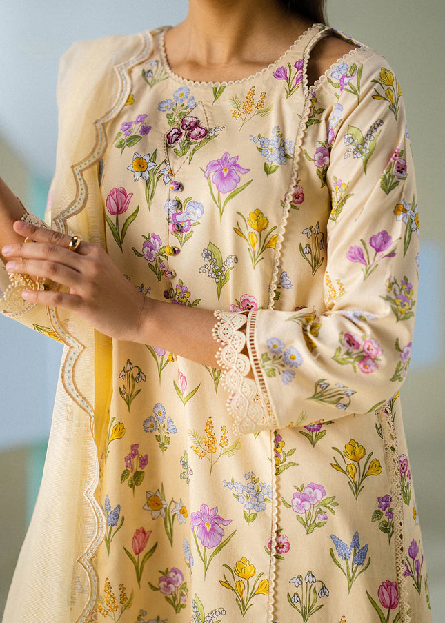 Faiza Faisal | Fnf Prints - Buttercup Bloom
