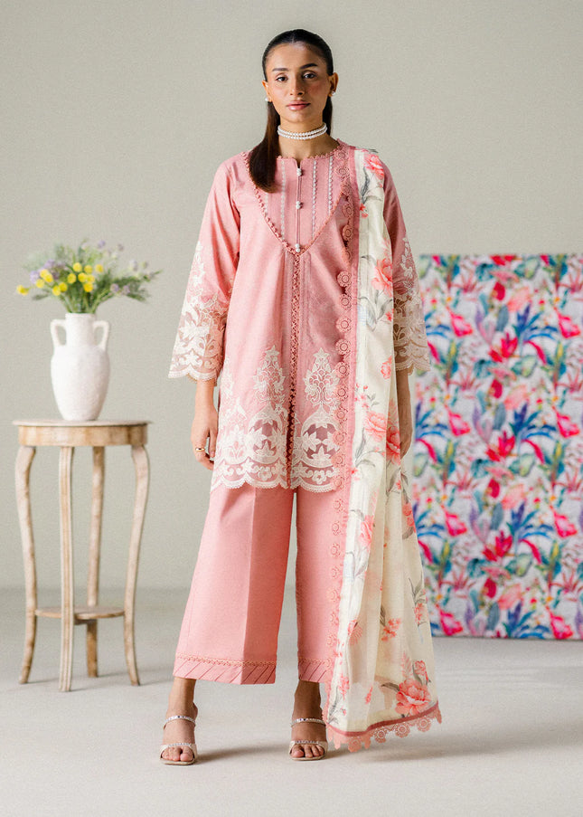 Faiza Faisal | Fnf Prints - Blush Horizon