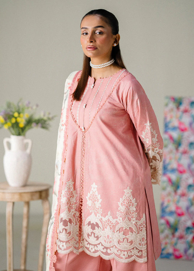 Faiza Faisal | Fnf Prints - Blush Horizon