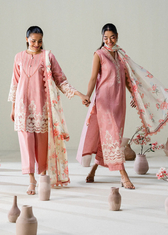 Faiza Faisal | Fnf Prints - Blush Horizon