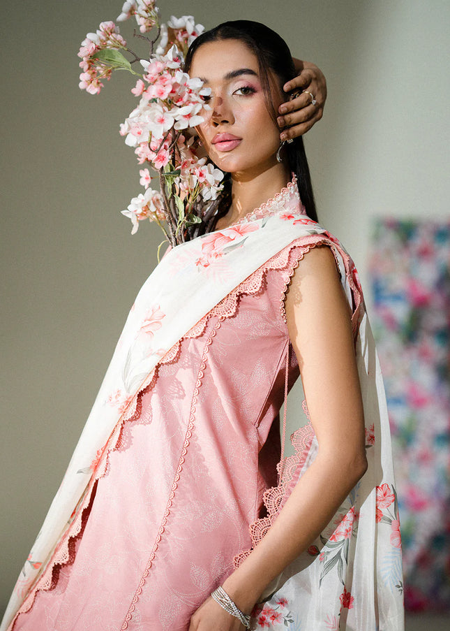 Faiza Faisal | Fnf Prints - Blush Horizon