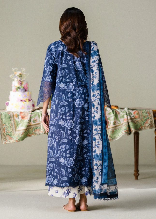 Faiza Faisal | Fnf Prints - Midnight Meadow