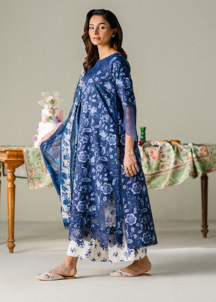 Faiza Faisal | Fnf Prints - Midnight Meadow