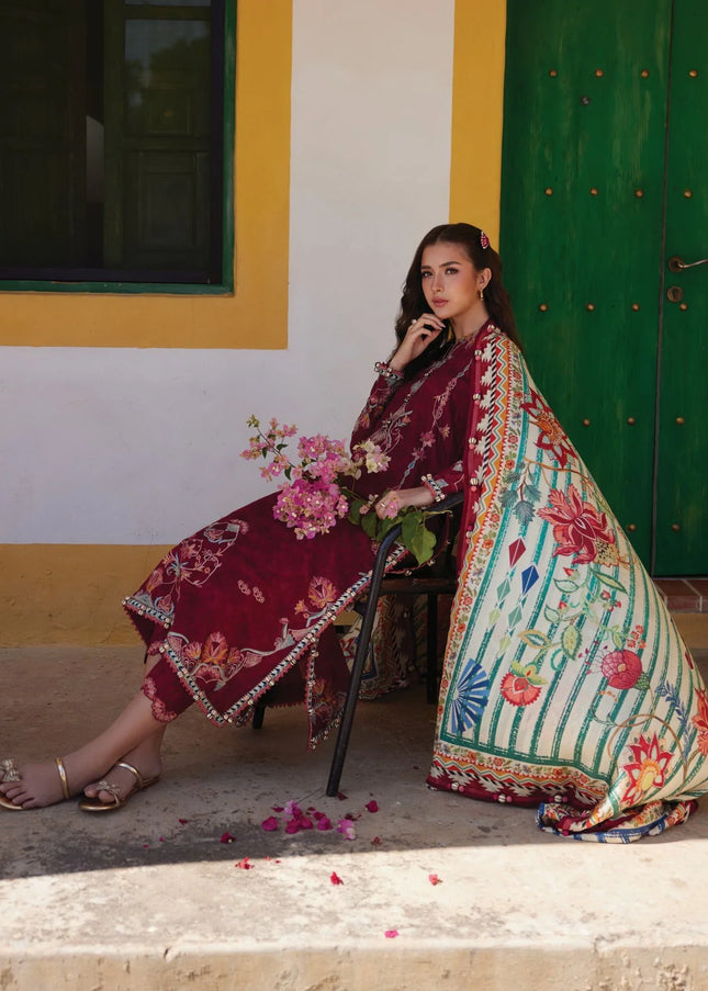 Farah Talib Aziz | Luxury Lawn '26 - Sofia Scarlet