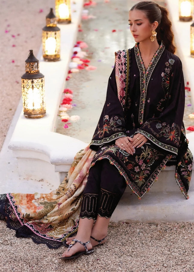 Farah Talib Aziz | Luxury Lawn '26 - Blanca Black