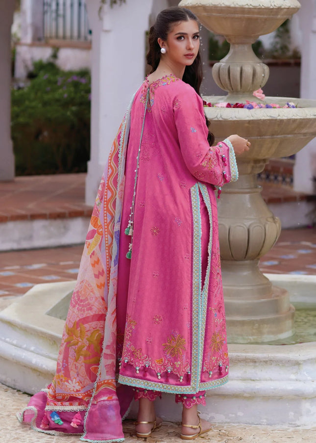 Farah Talib Aziz | Luxury Lawn '26 - Palmira Pink