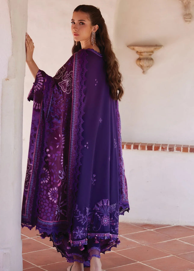 Farah Talib Aziz | Luxury Lawn '26 - Vicenta Violet