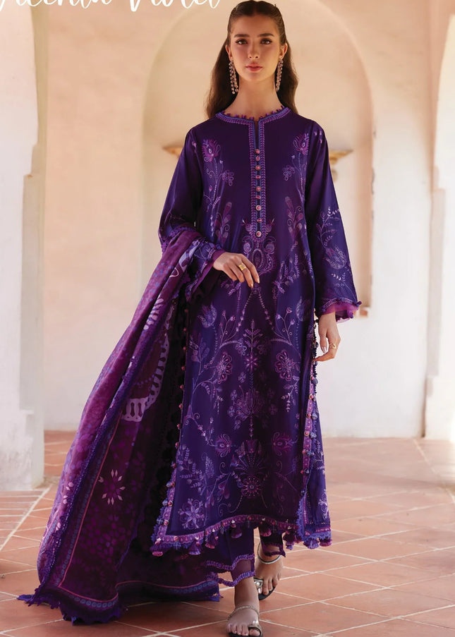 Farah Talib Aziz | Luxury Lawn '26 - Vicenta Violet