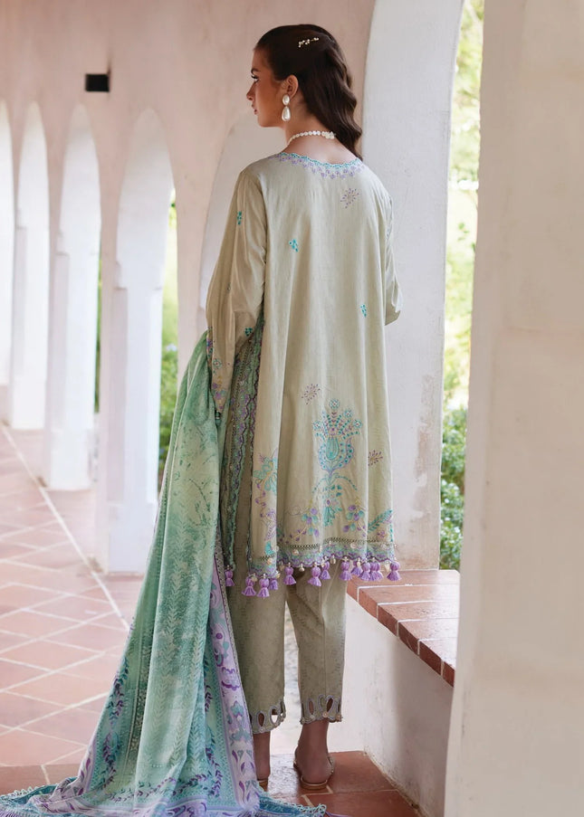 Farah Talib Aziz | Luxury Lawn '26 - Valeria Olive