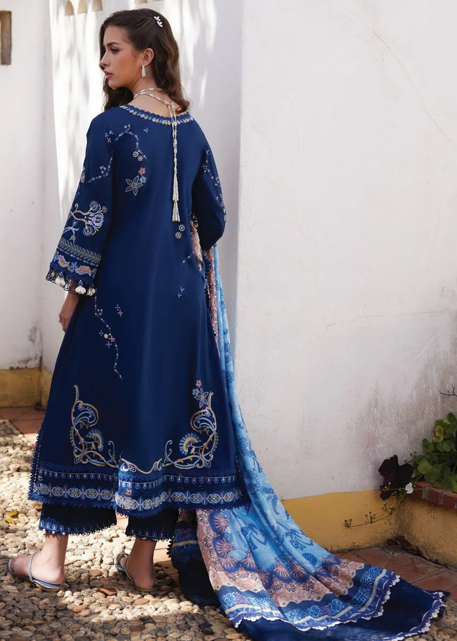 Farah Talib Aziz | Luxury Lawn '26 - Nia Navy