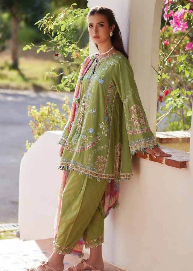 Farah Talib Aziz | Luxury Lawn '26 - Carmen Kiwi