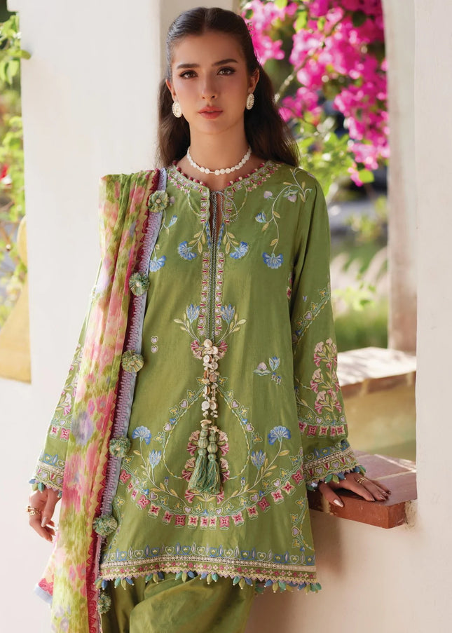 Farah Talib Aziz | Luxury Lawn '26 - Carmen Kiwi