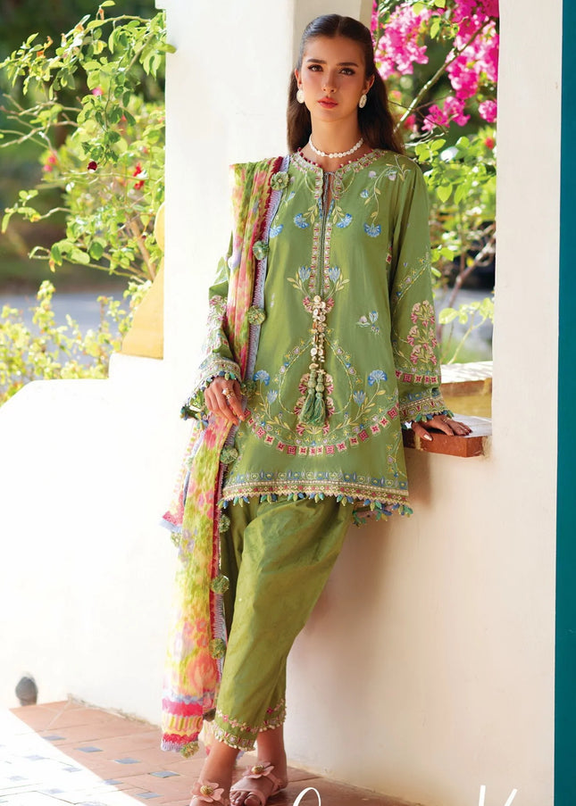 Farah Talib Aziz | Luxury Lawn '26 - Carmen Kiwi