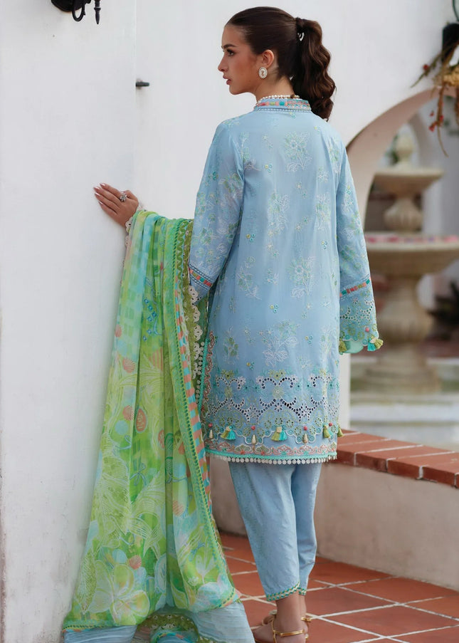 Farah Talib Aziz | Luxury Lawn '26 - Sienna Sky Blue