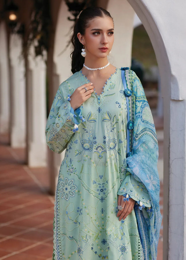 Farah Talib Aziz | Luxury Lawn '26 - Marcia Mint