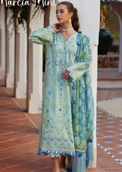 Farah Talib Aziz | Luxury Lawn '26 - Marcia Mint