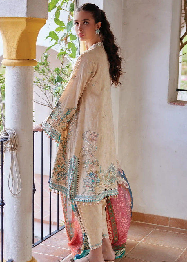 Farah Talib Aziz | Luxury Lawn '26 - Isabella Sand