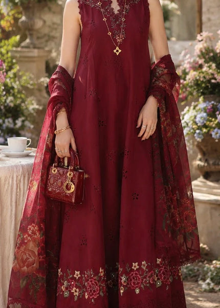 Noor By Saadia Asad | Noor Eid Luxury  Printskhaas '26 - Ruby Royale