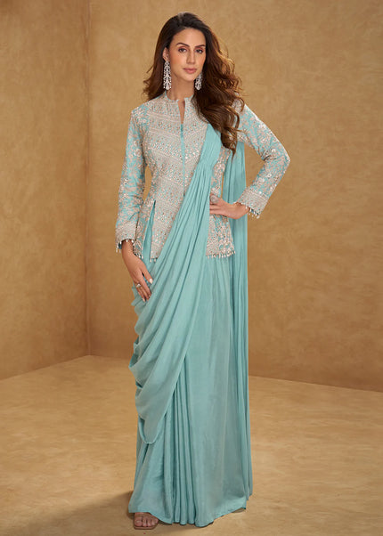Drape Style Saree Gown Series