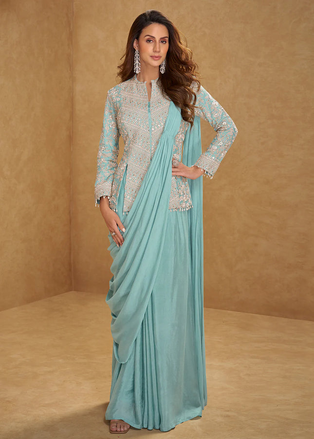 Drape Style Saree Gown Series