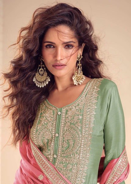 Chinnon Embroidered Pant Style Suit Series