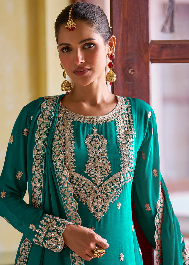 Chinnon Embroidered Pant Style Suit Series
