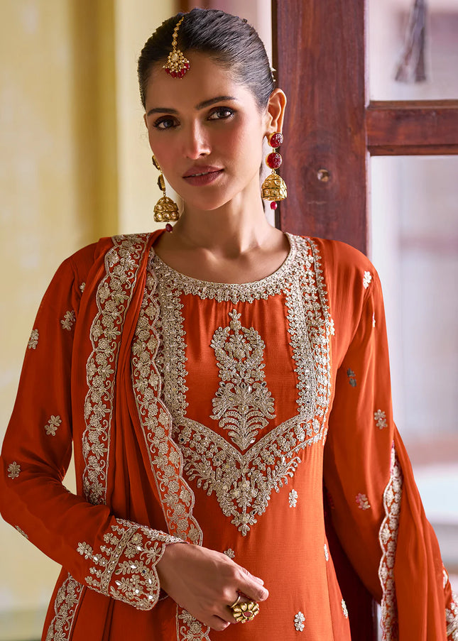 Chinnon Embroidered Pant Style Suit Series