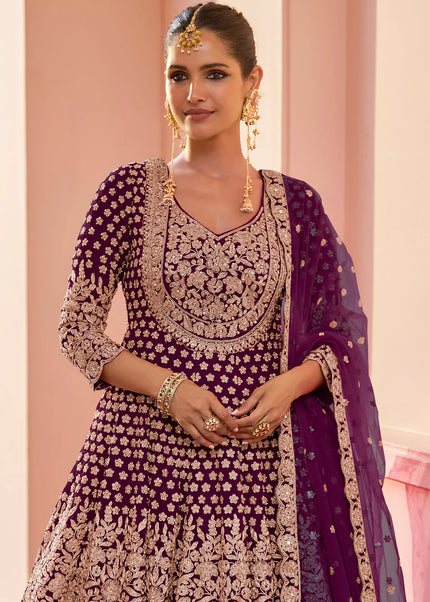 Georgette Embroiderd Lehenga Suit Series